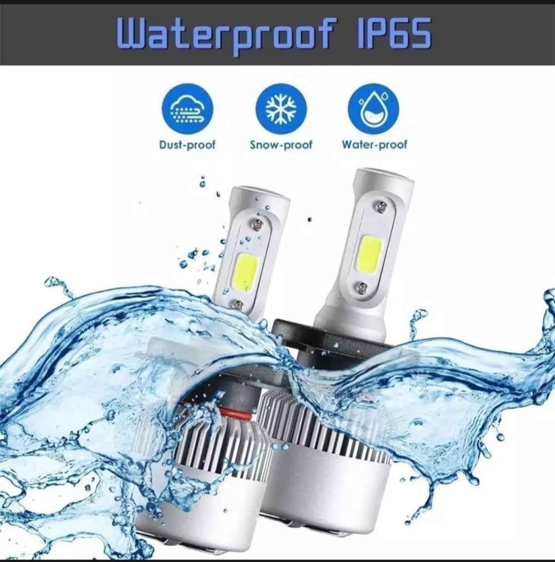 Đèn pha Led C6 3 tim X7 chân H4 ( bảo hành 6 tháng )( giá 1 cái)