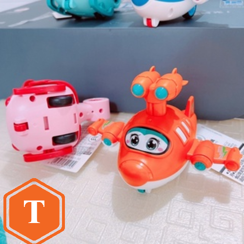 ĐỒ CHƠI! BIỆT ĐỘI MÁY BAY CHẠY CÓT CHO BÉ