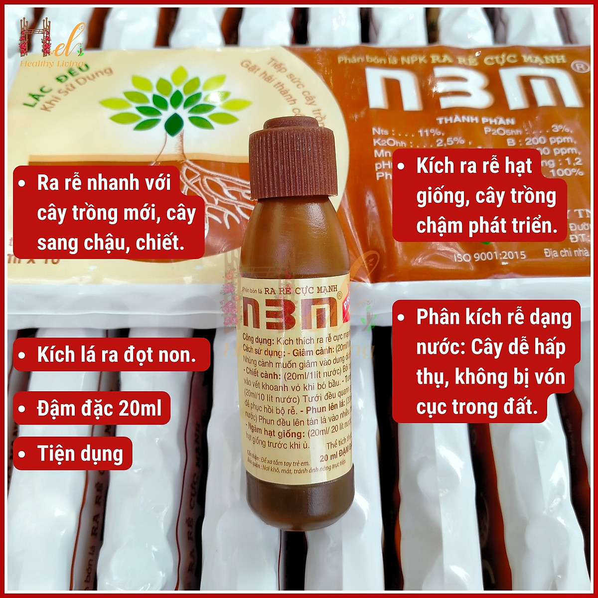 Phân bón kích rễ n3m 20ml siêu ra rễ cực mạnh