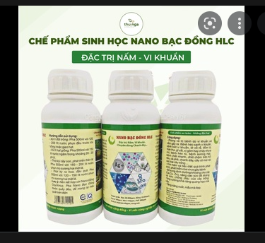 Chế phẩm NANO BẠC ĐỒNG HLC