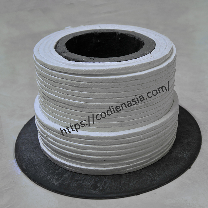 Dây Teflon phi 8, dây tết chèn chịu hóa chất