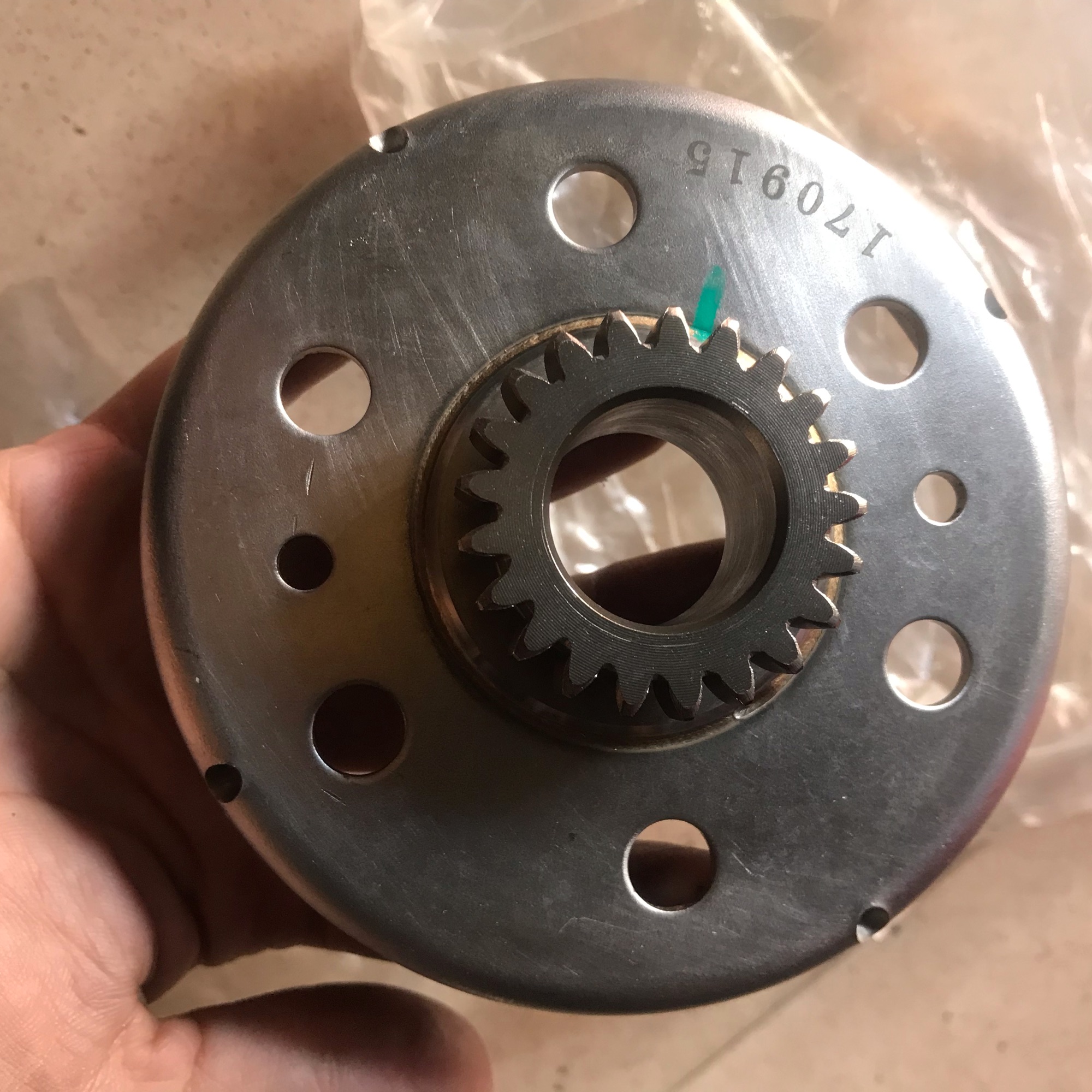 Chuông nồi xe Sirius Fi hàng linh kiện