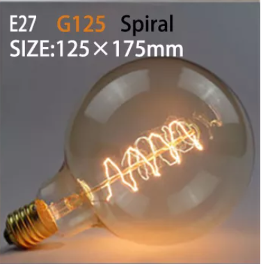 Bóng Edison G125 40w Vintage Dimmer