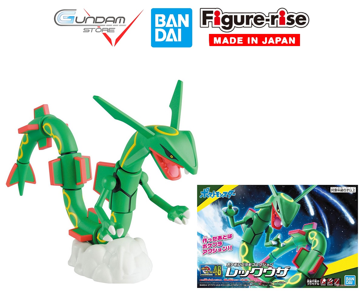 Mô Hình Lắp Ráp Pokemon Collection Select Rayquaza Pokepla 46 Đồ Chơi Anime Nhật
