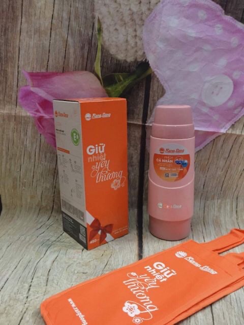 Phích giữ nhiệt cá nhân Rạng Đông 450ml Model RD -04528 N2