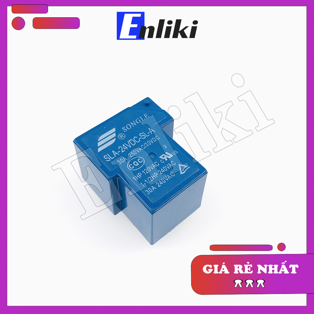 Relay SLA-24VDC-SL-A 24V 30A  (4 Chân)