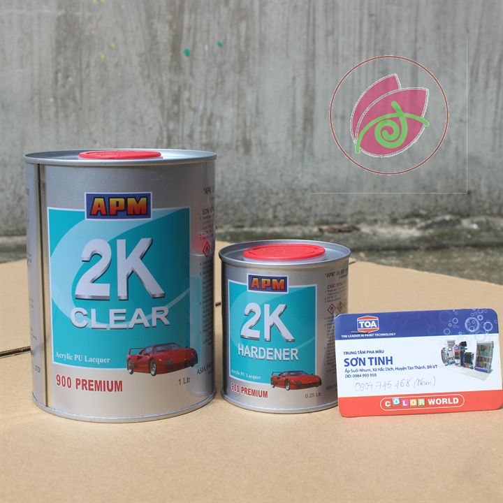 SƠN BÓNG APM 2K CLEAR