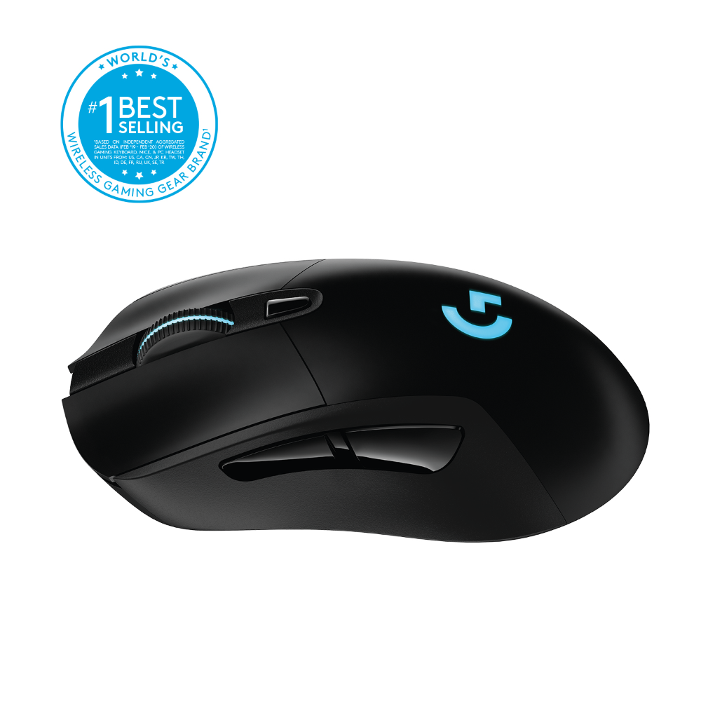 Lightspeed RGB Logitech G703 Hero wireless gaming mouse - Hero 25k sensor, PowerPlay compatible