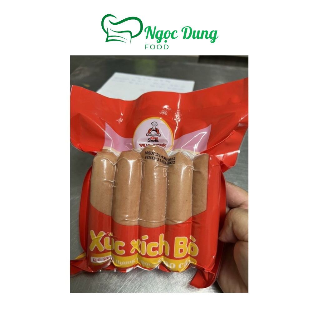Xúc xích bò 500gr