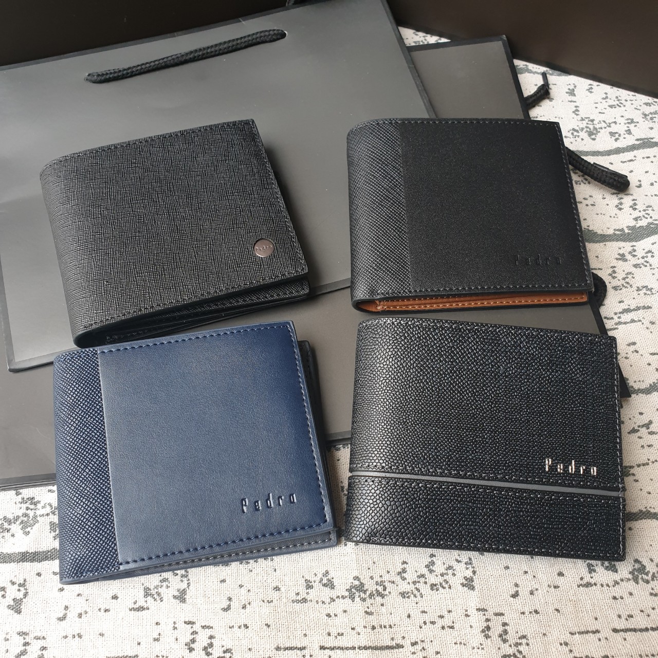 Thắt lưng nam + ví  (nhiều mẫu)    fullbox+ túi giấy