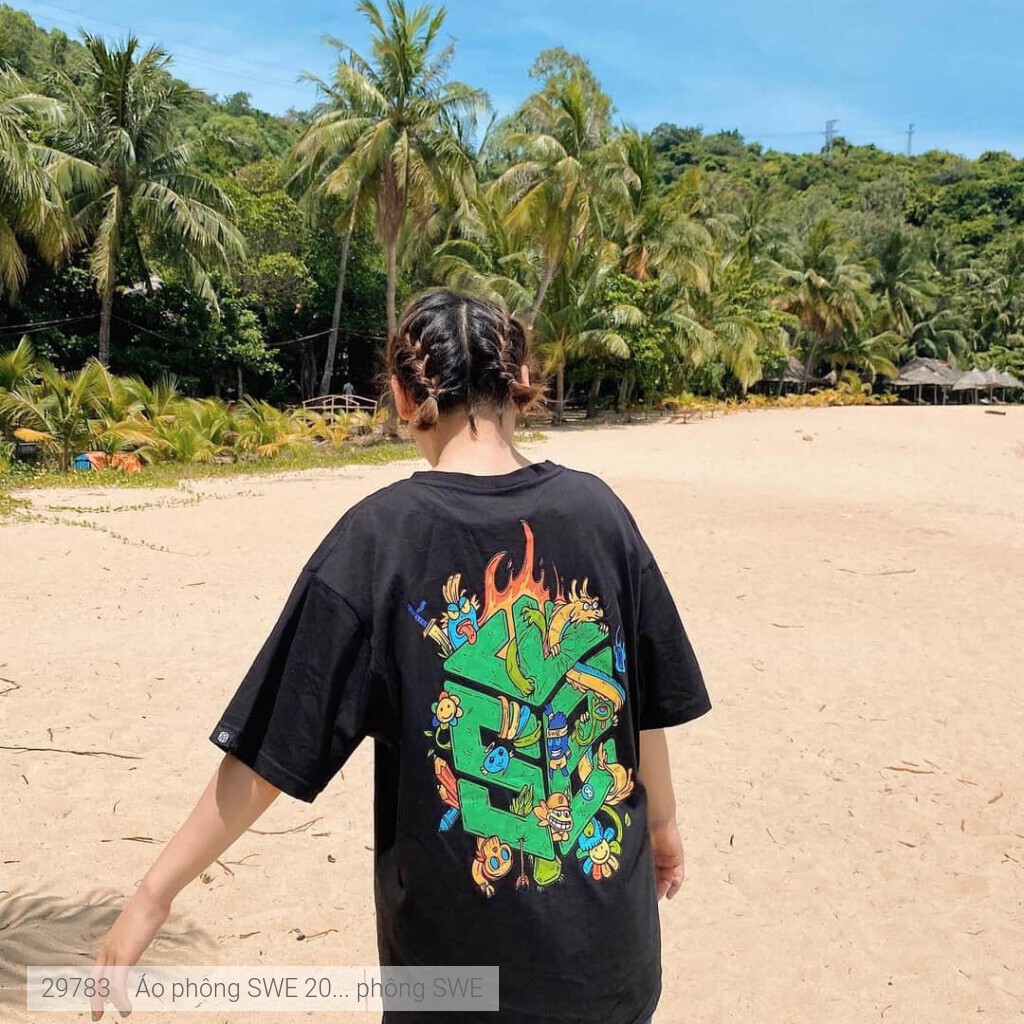 ÁO THUN SWE CUBE DOODLE TEE 2020 || Hany Shop