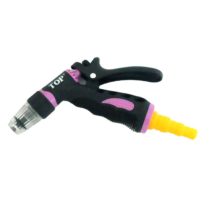 [HCM]Vòi Xịt Nước Tưới Cây Rửa Xe 1 Tia Tăng Áp Cao Cấp TOP Có Đuôi Gài Ống Đa Năng Chính Hãng