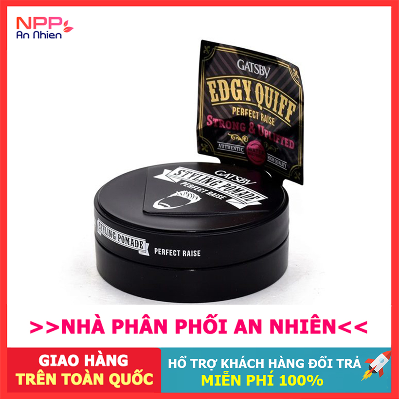 Wax Vuốt Tóc Gatsby Pomade Perfect Raise (75g)
