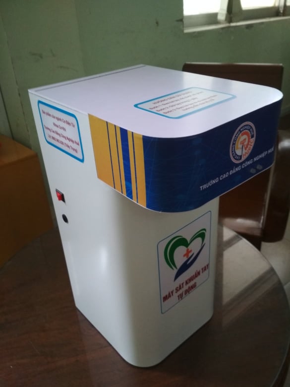 Máy Rửa Tay Sát Khuẩn Tự Động