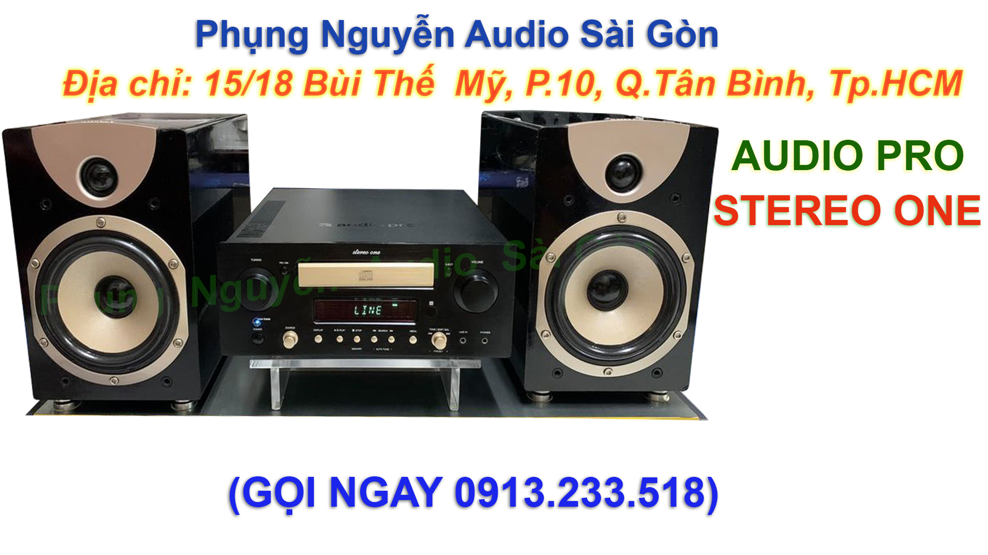 Dàn mini độc nhấ.t vô nhị Audio Pro| Phụng Nguyễn Audio Sài Gòn 