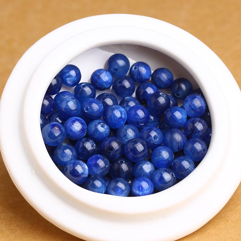 Hạt đá kyanite (sapphire nước) dùng làm sản phẩm handmade DIY