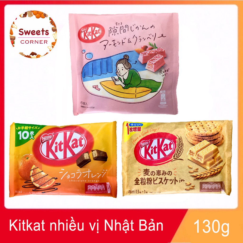 Kitkat nhiều vị Nhật Bản (9 loại)