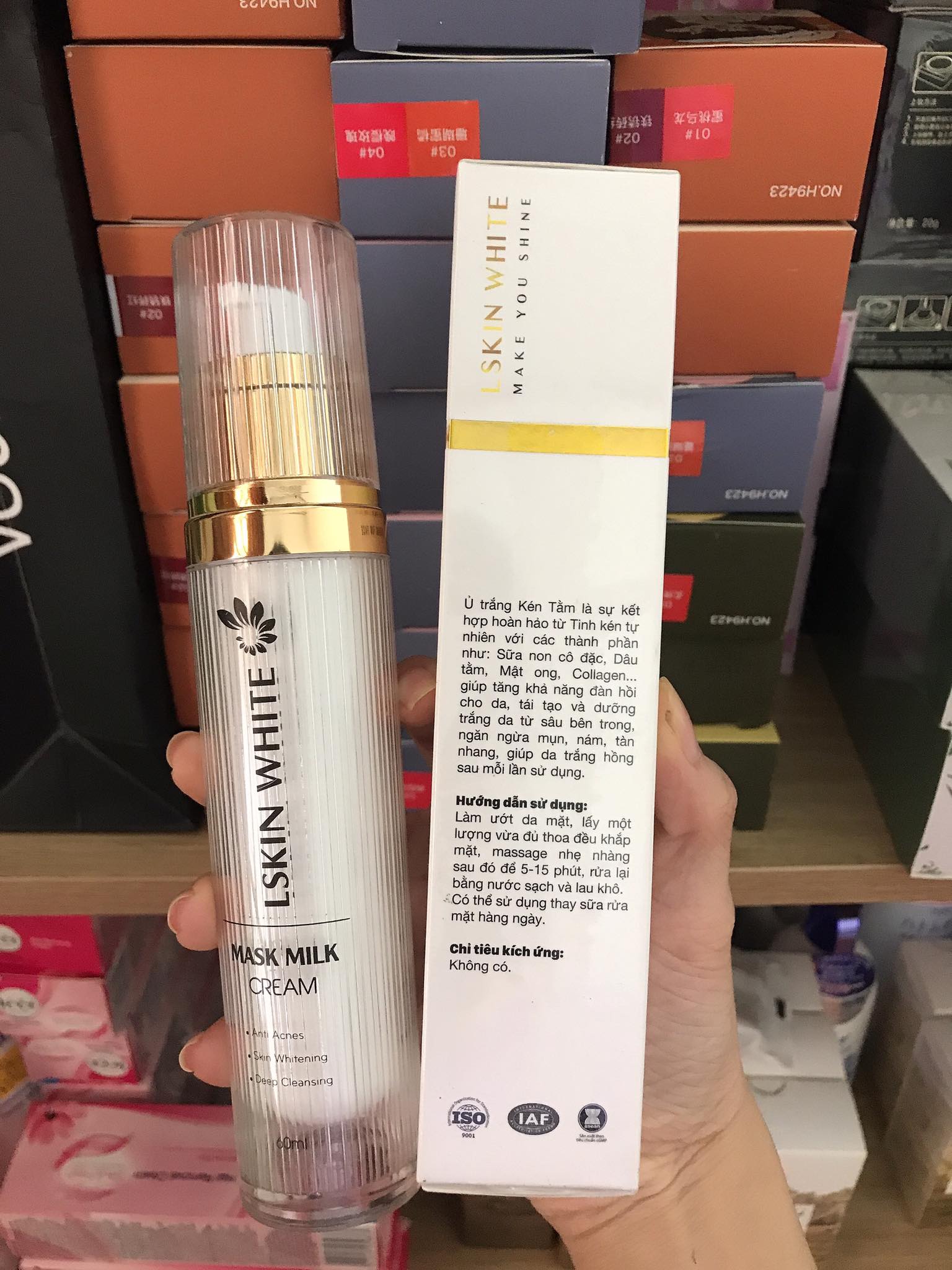 Ủ Kén Tằm Lskin White Đan Thy