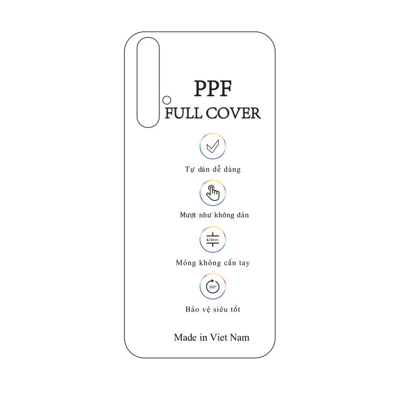 Dán dẻo ppf nova 5t mặt sau