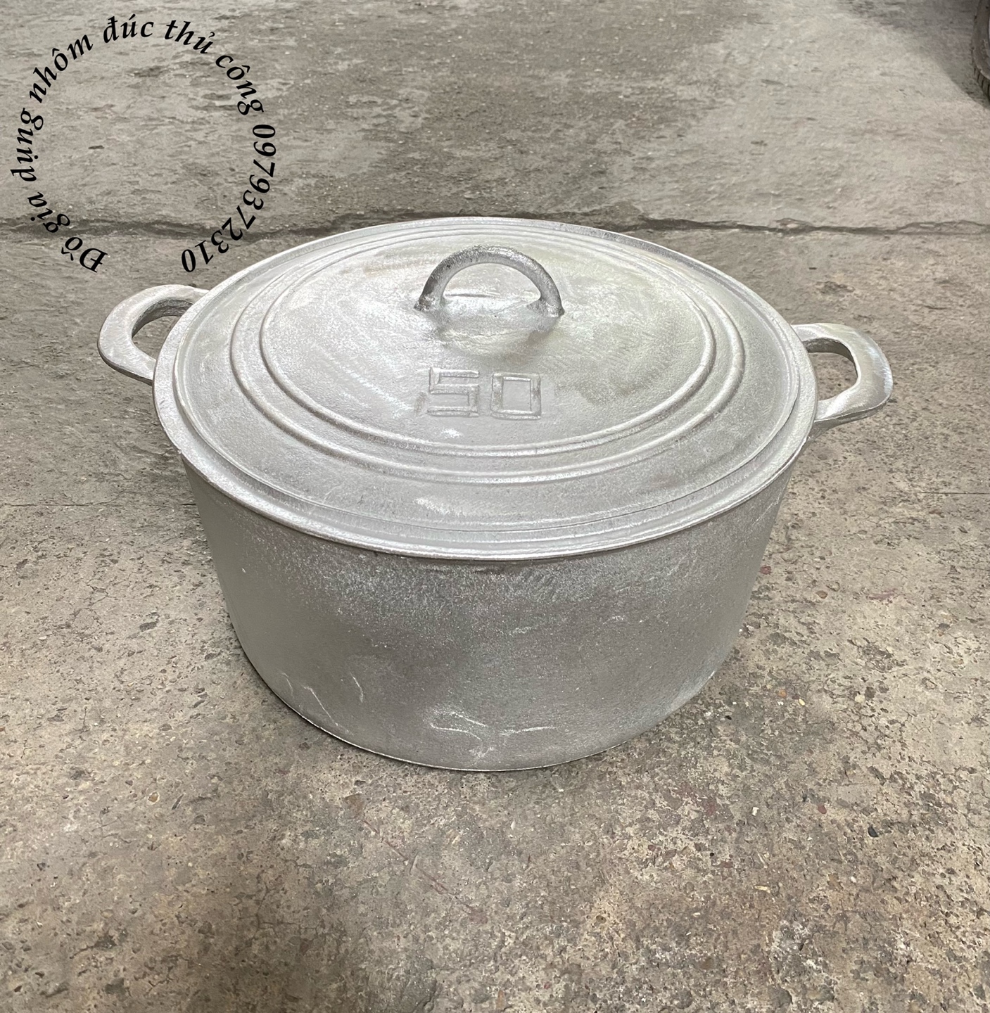Nồi gang cỡ lớn số 50 (15 lit ),số 60(20 lit), số 70(25 lit )