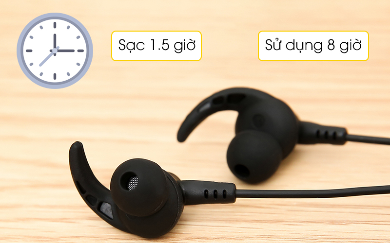 Tai nghe Bluetooth Mozard Flex4 Đen Xanh