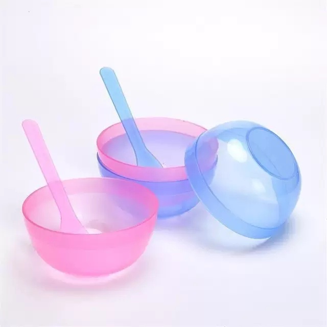 Bát Pha Bột Mặt Nạ , Chổi , Thìa , Chổi Silicon