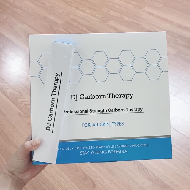 Mặt Nạ Thải Độc, Làm Trắng Da CO2 DJ Carborn Therapy