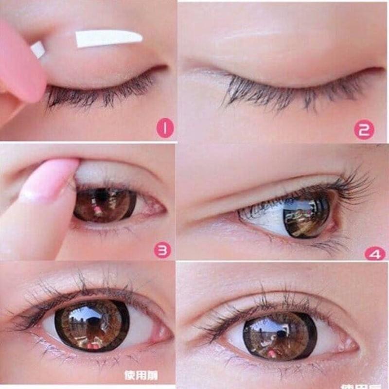 Túi miếng dán kích mí Kiss xanh 120 lần dán