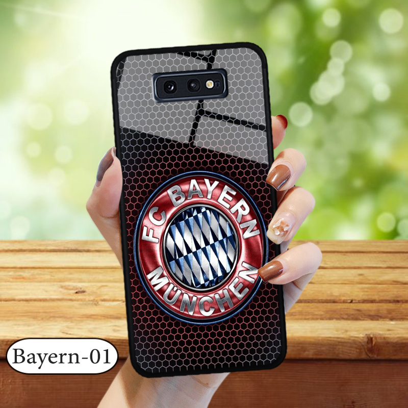 Ốp lưng kính 3D Samsung S10E hình đội bóng