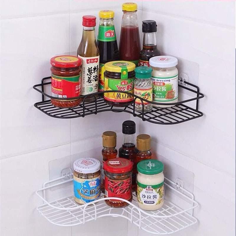 KỆ GÓC DÁN TƯỜNG NHÀ TẮM BẰNG SẮT SIÊU CHẮC