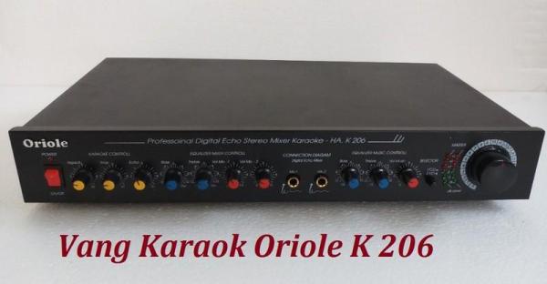 Vang Karaok Oriole cho ra tiếng hát cực tốt, độ bắt mic và khớp nhạc cùng với echo rất mềm mại, dễ chỉnh và sử dụng