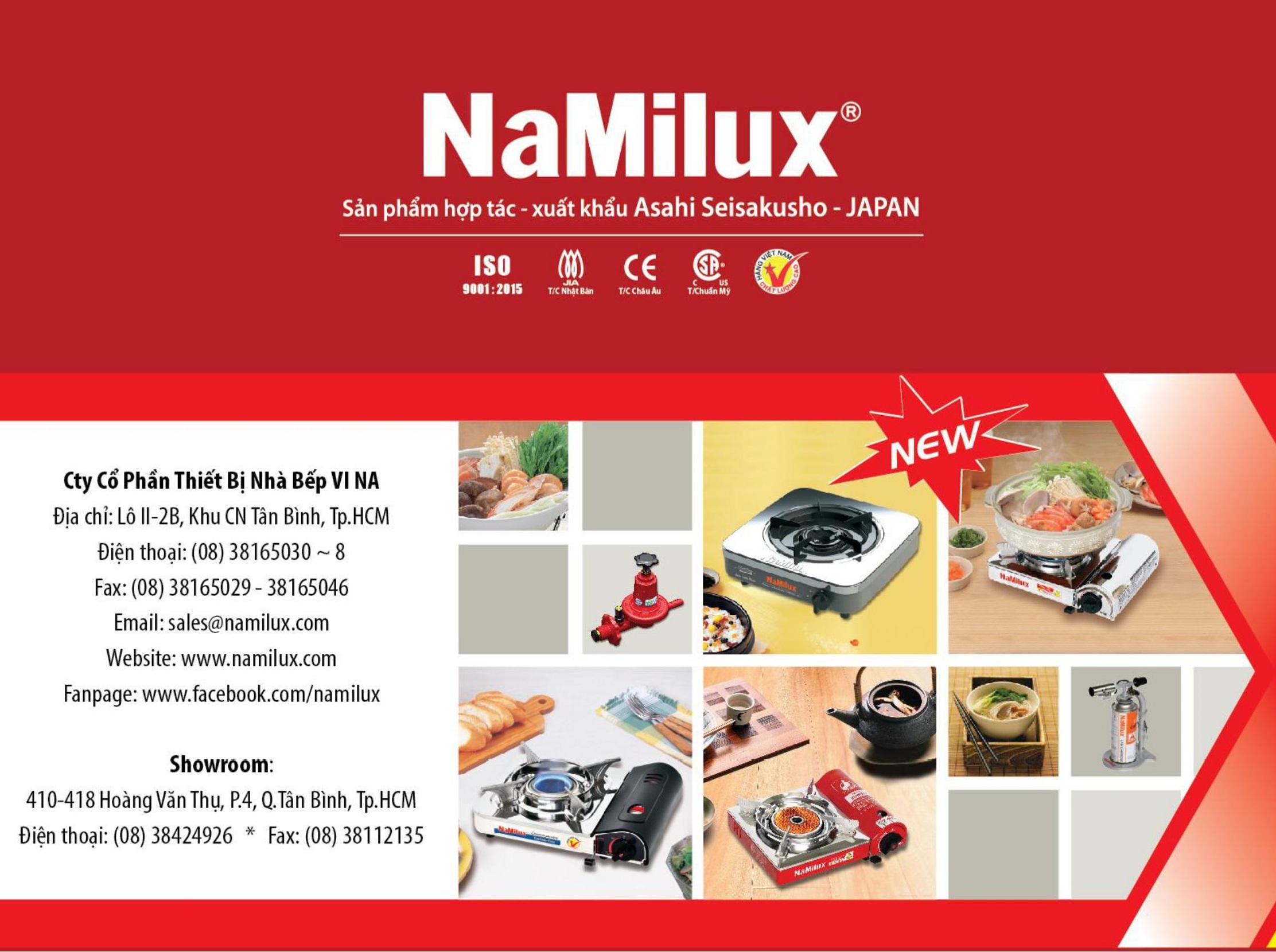 ĐÈN KHÒ NAMILUX TS1719RN - ĐÁNH LỬA TỰ ĐỘNG