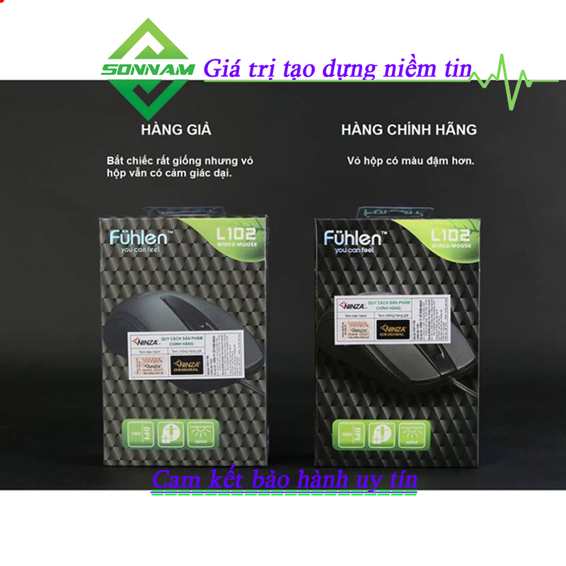 Chuột Fuhlen L102 Kết Nối USB