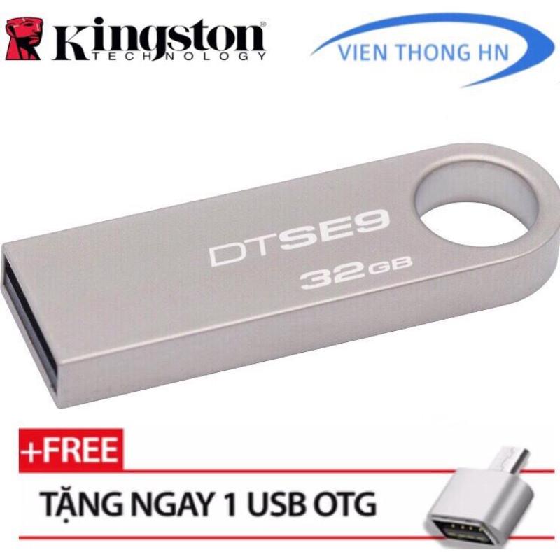 USB 2.0 Kingston DataTraveler SE9 32GB - CÓ NTFS - CAM KẾT BH 5 NĂM 1 ĐỔI 1