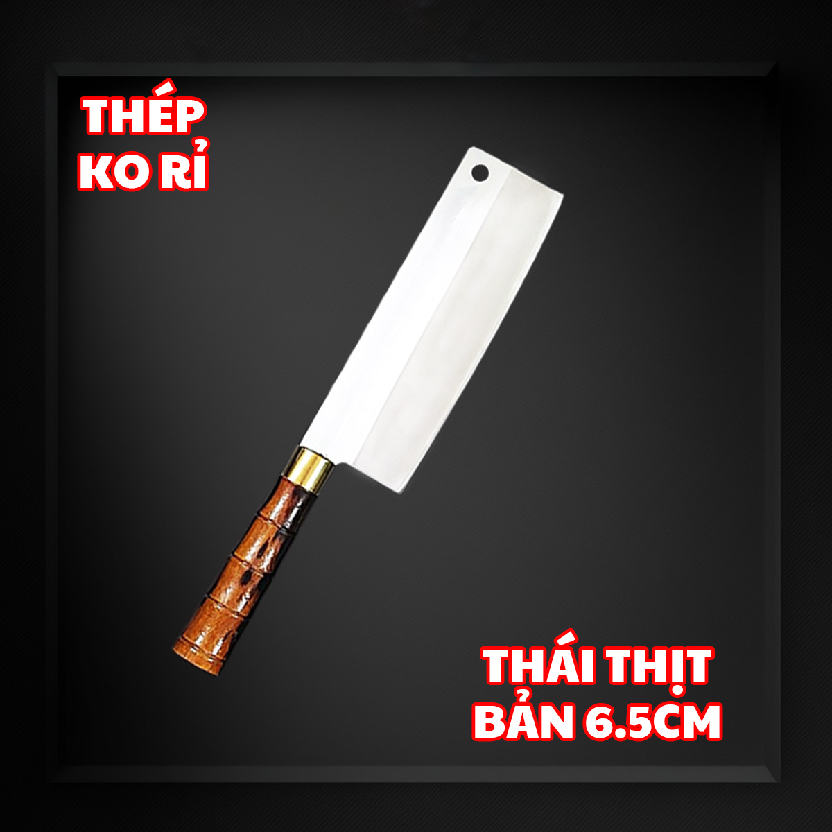Bộ 4 dao bếp Không Rỉ cao cấp rèn thủ công sắc bén