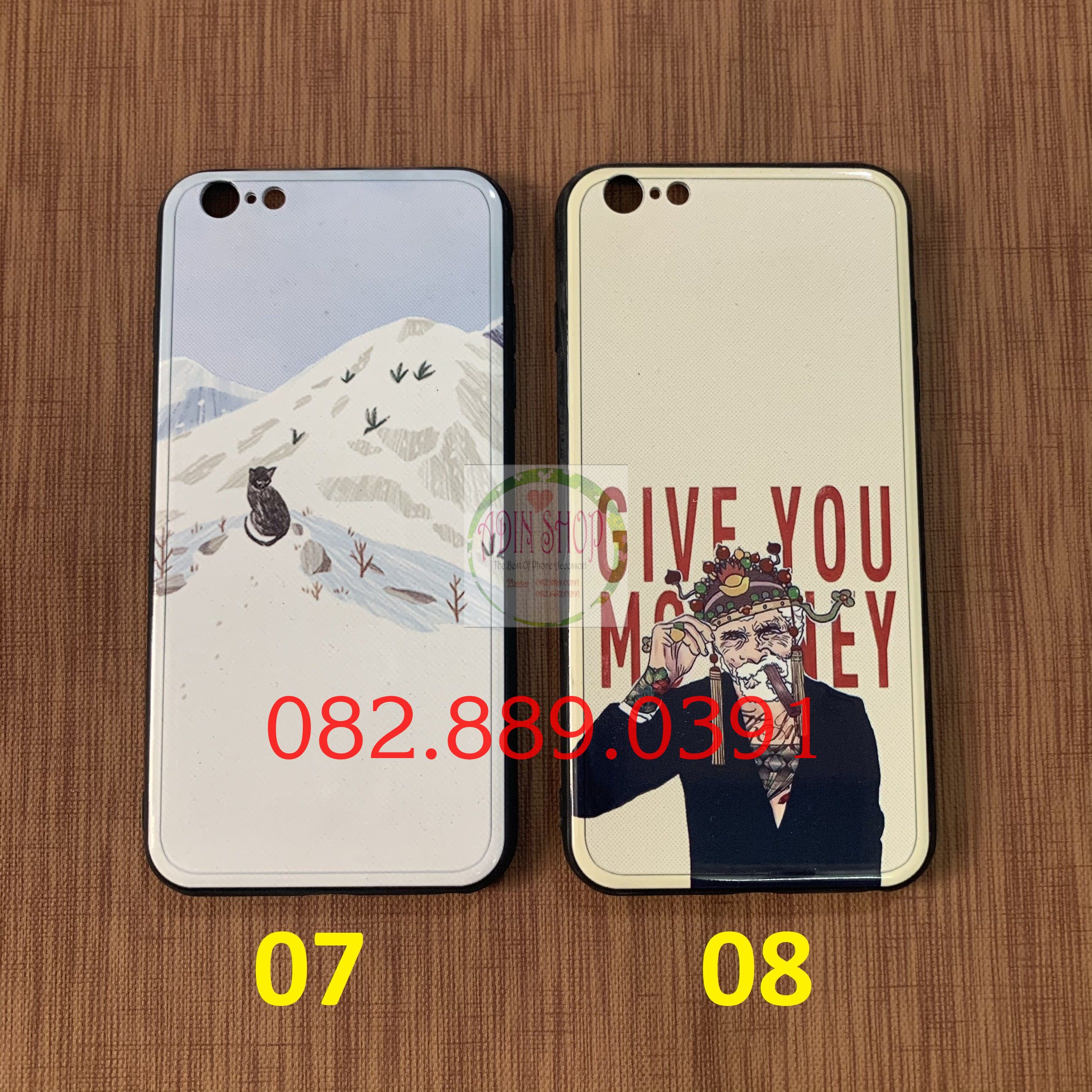 Ốp lưng iPhone 6 Plus/ 6s Plus in hình đẹp, viền dẻo đen silicon ( phần 5)