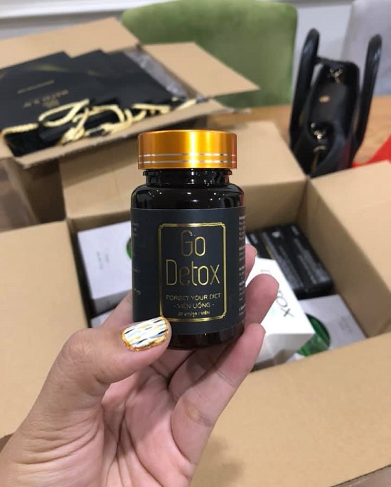 Combo Go Detox Giảm Cân (Tặng trà hoa detox) Trà Combo GoDetox