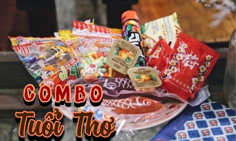 COMBO Đồ Ăn Vặt - Kẹo - Ô Mai - Socola - Bimbim Siêu Ngon