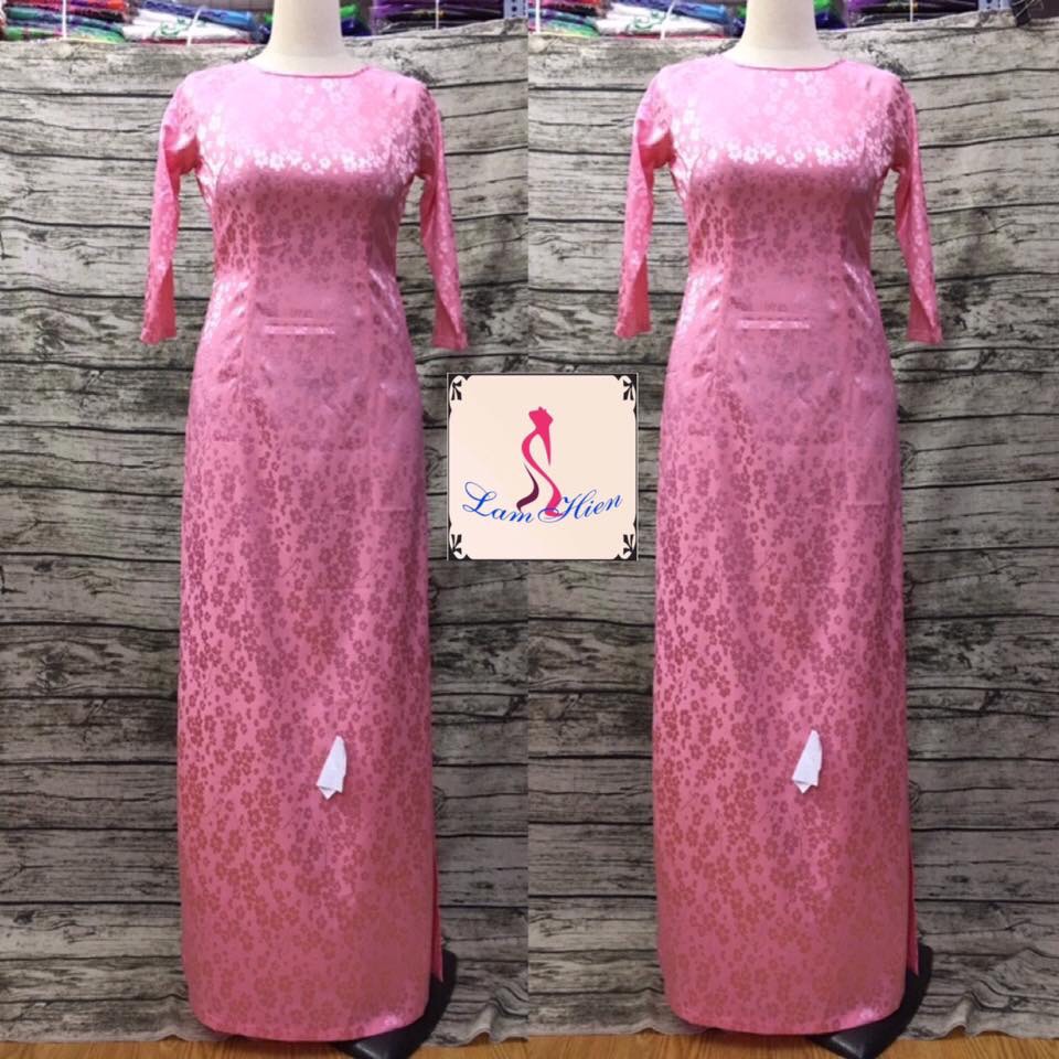 Vải gấm may áo dài, áo bà ba