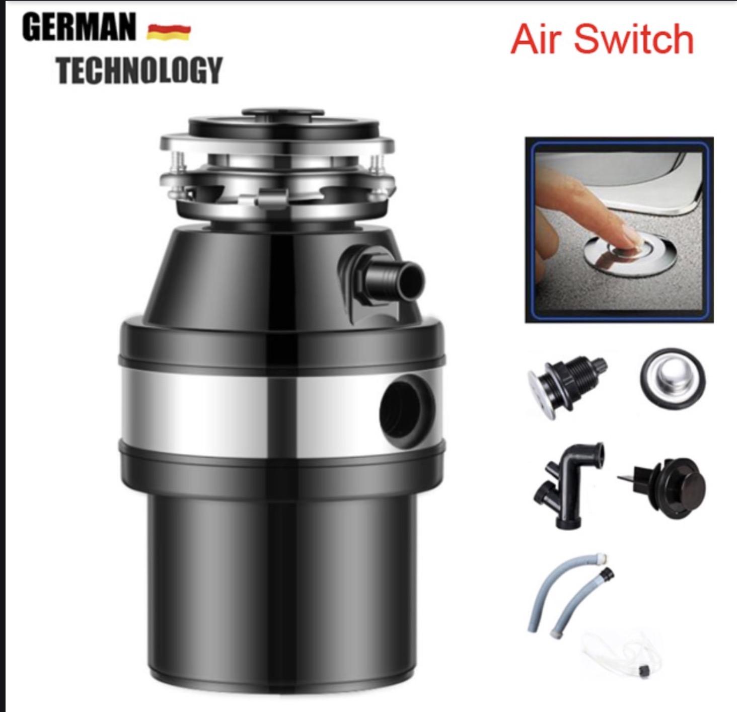 Phụ Kiện Thuận Lợi Máy xay nghiền thức ăn thừa thải cho nhà bếp Food Waste Disposer German (Đen)