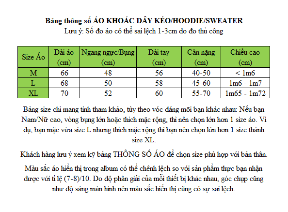 [Hoàn Tiền 15%] Áo Khoác UNISEX Nam Nữ phong cách