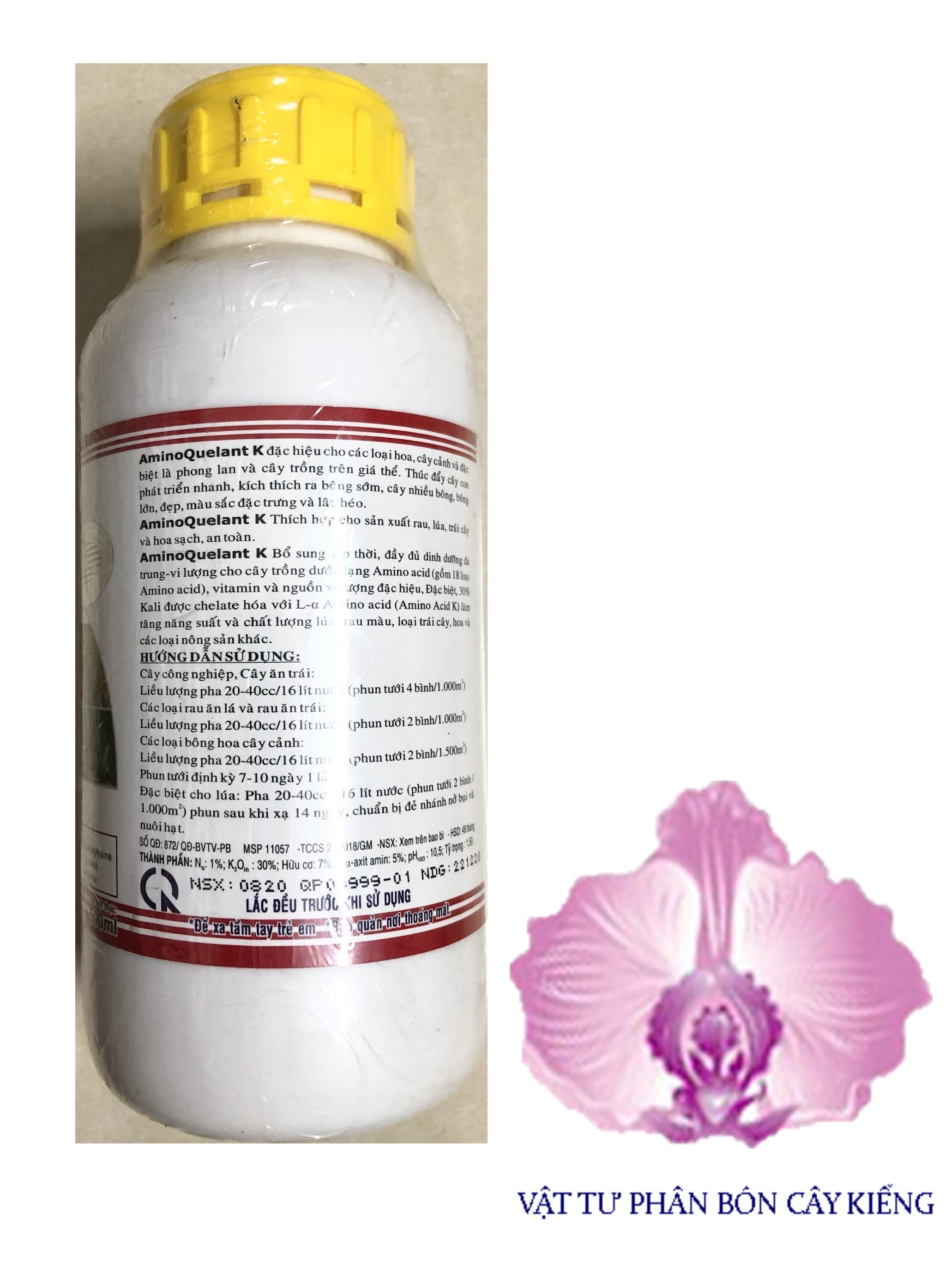 Phân Bón Lá Amino Quelant K - #070A# 500ml