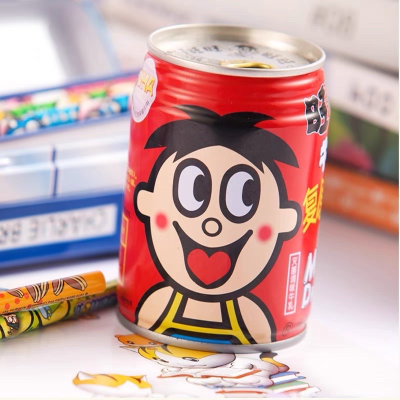 Lon sữa bò chú hề Đài Loan 245ml