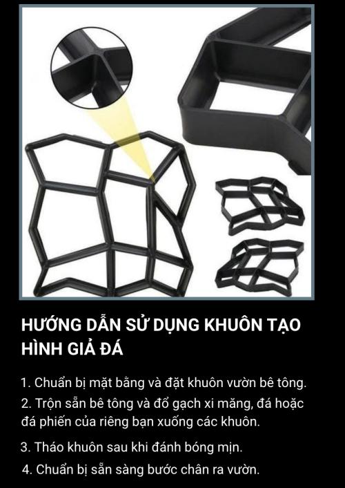 IT - Khuôn tạo hình giả đá