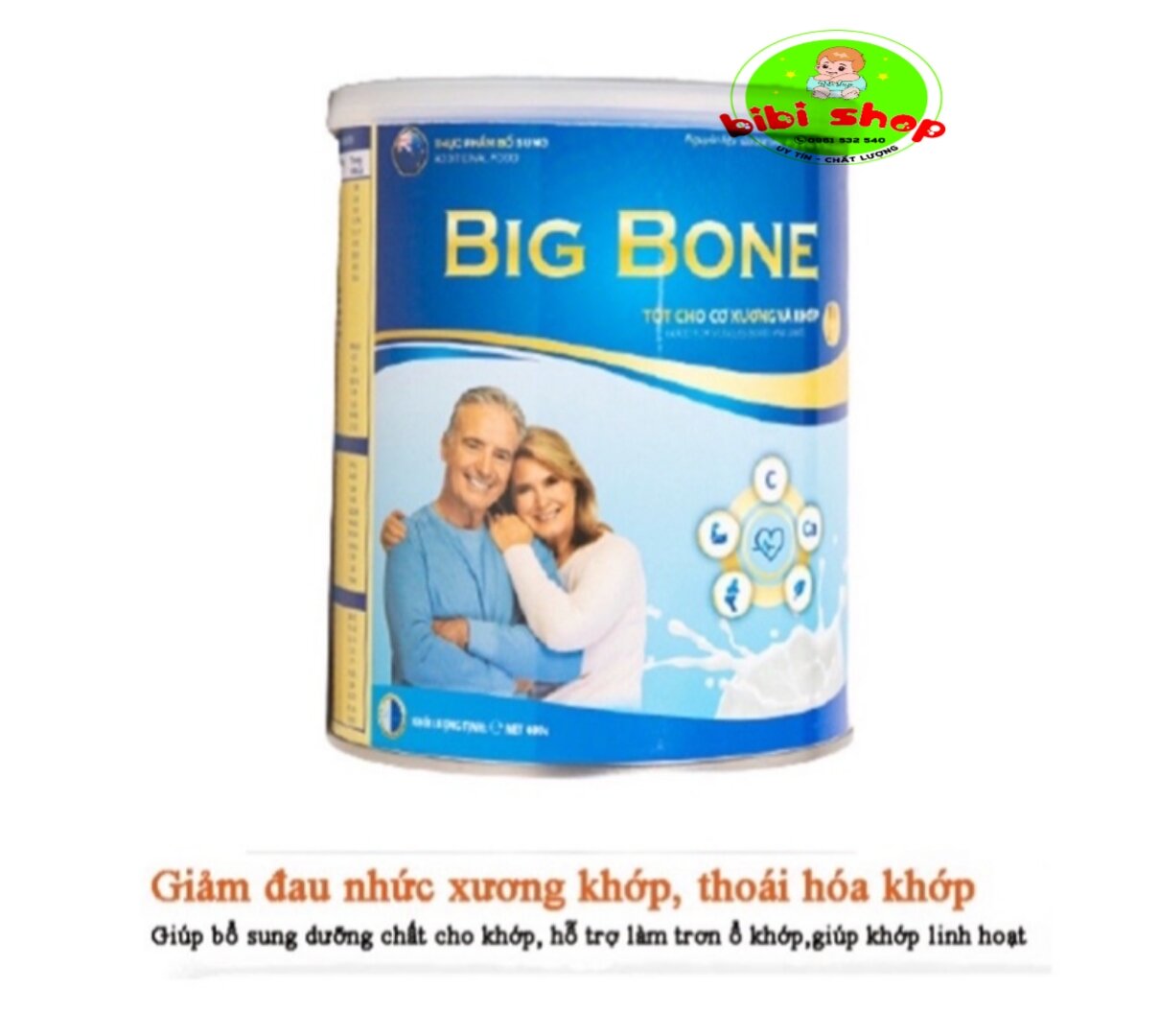 Sữa Big bone 400gr sữa non xương khớp big bone hành chính hãng