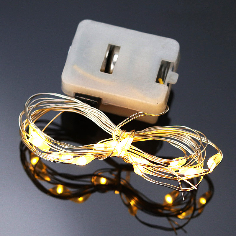 Battery operated LED string light, 1/2 /3 meter flash fairy String Light
