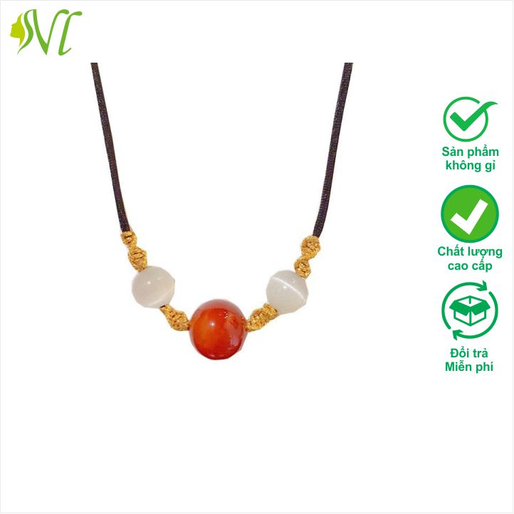 Lắc tay nữ  cá tính hạt đá cute - Ngừ Đẹp Vì Lụa