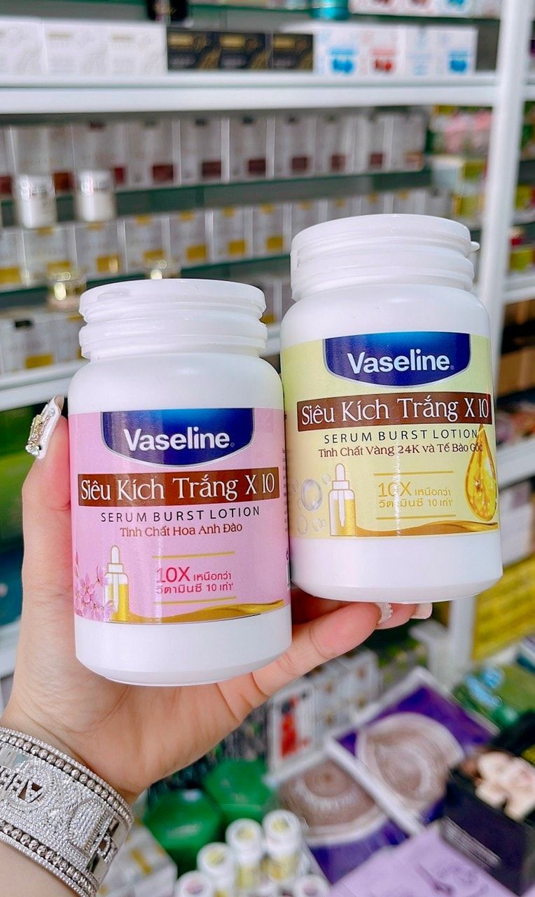 KÍCH TRẮNG VASELINE 10X HÀNG LOẠI 1