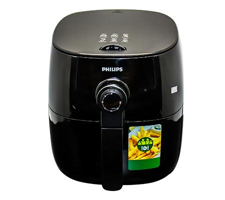 [Trả góp 0%]Nồi chiên không dầu Philips HD9621 (Đen) - Hàng nhập khẩu