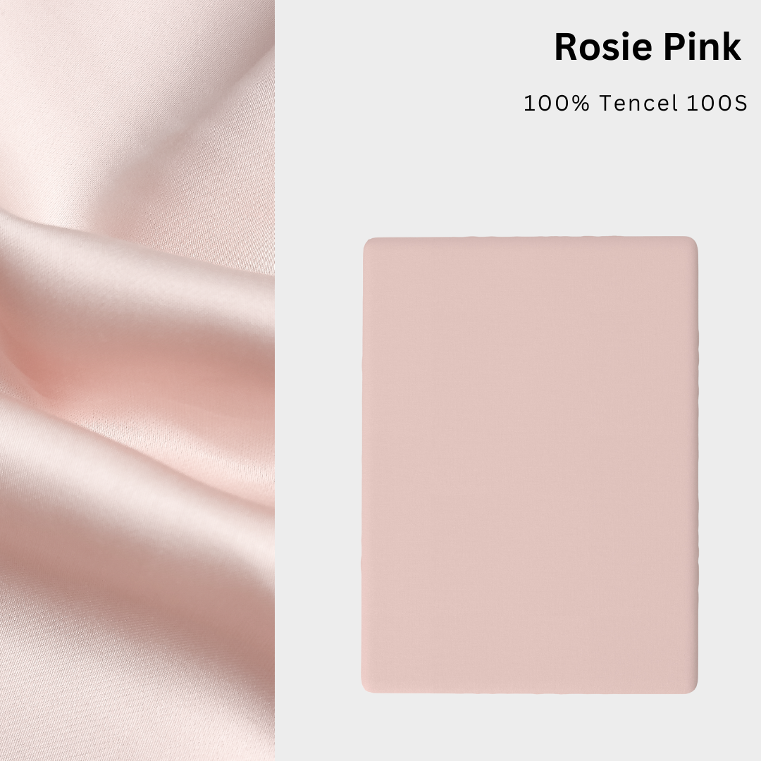 Ga Giường lụa Tencel 100s 1m6x2m và 1m8x2m màu trơn bo chun Cao Cấp À Ơi Concept không xù lông trơn mượt thoáng mát Home Bedding
